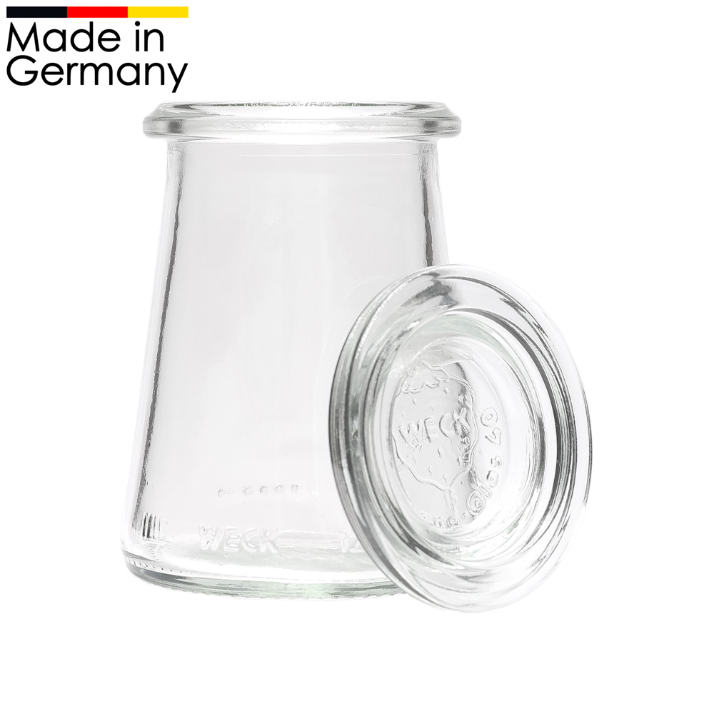 120ml Mini Trapetzgas kaufen WECK-Trapetzgläser bei Flaschenbauer