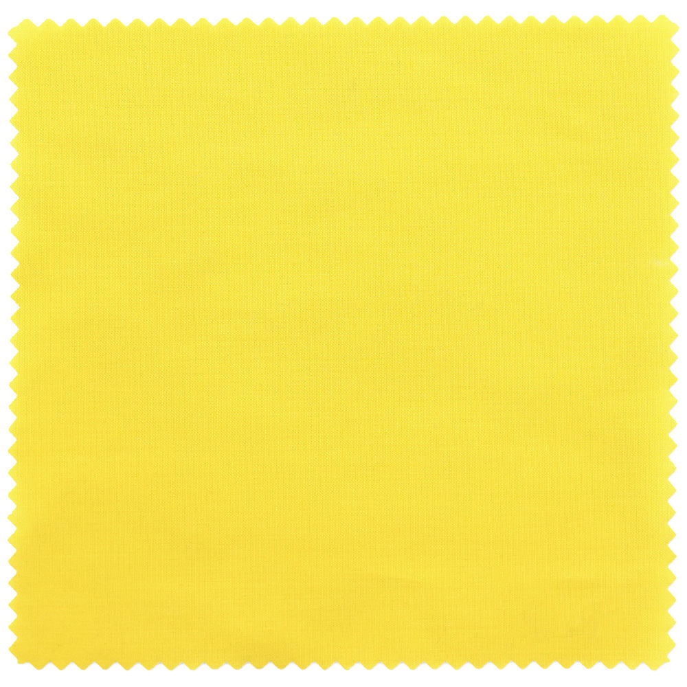 Textildeckchen 15 cm x 15 cm Ostergelb - Flaschenbauer