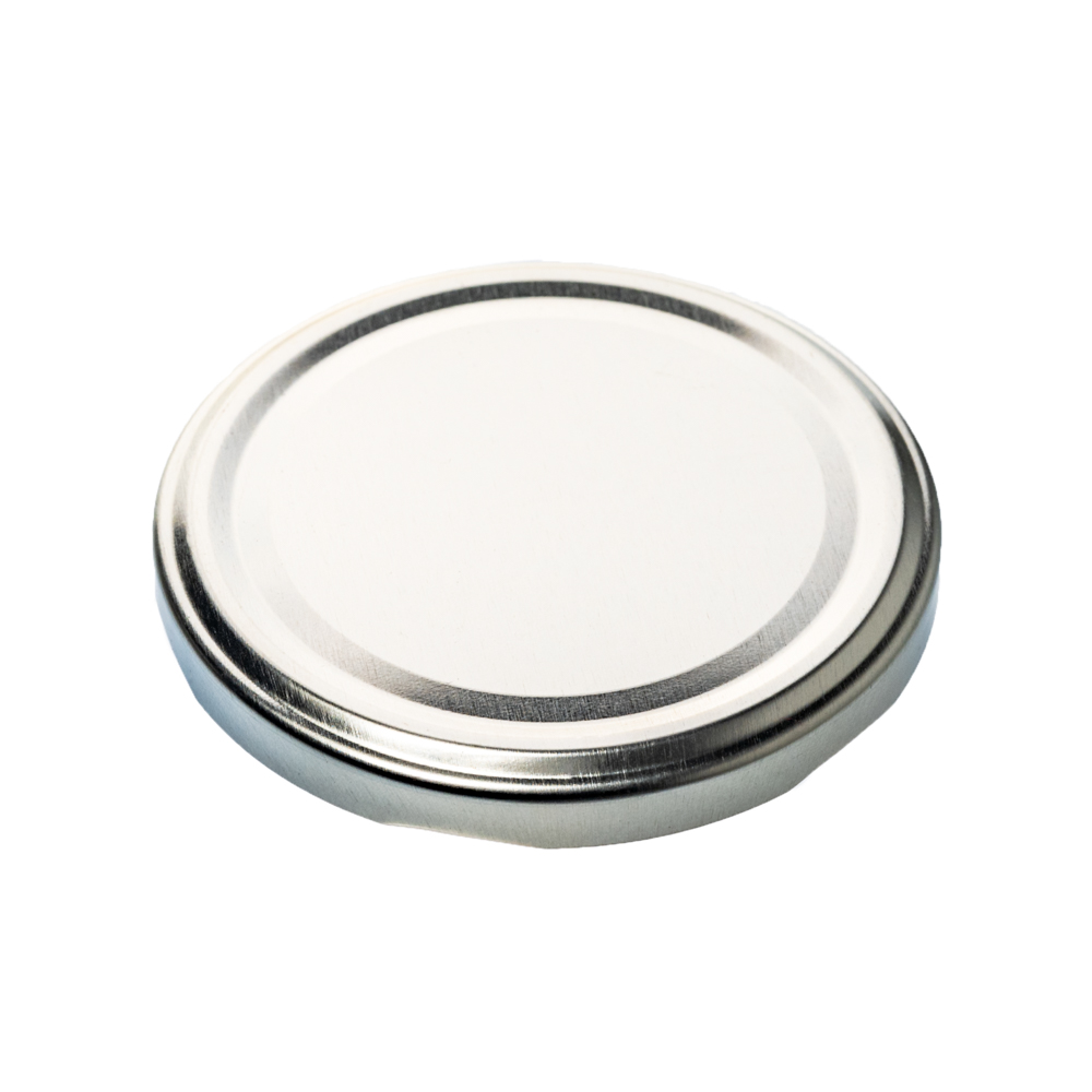 82 mm Twist-Off-Verschluss in Silber - Flaschenbauer