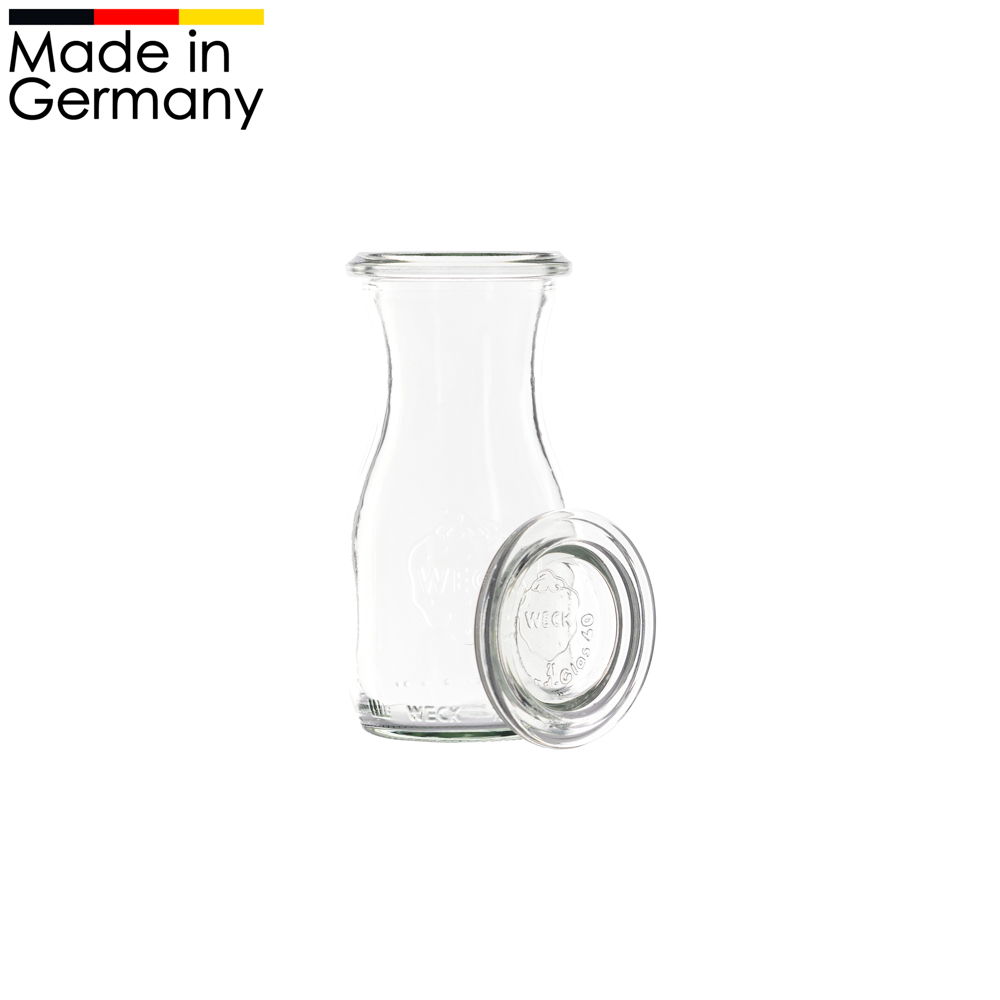 Mini Saftflasche von WECK 150ml leere Glasflasche
