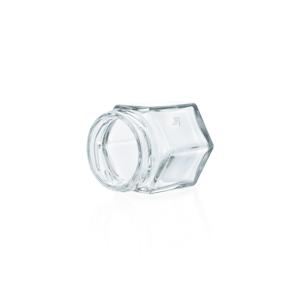 Sechskantglas 47 ml TO43 mm