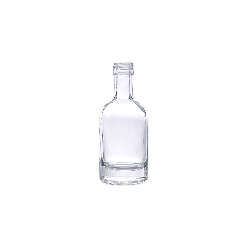 Nocturne Glasflasche aus dickem Glas für edle Liköre zum Abfüllen