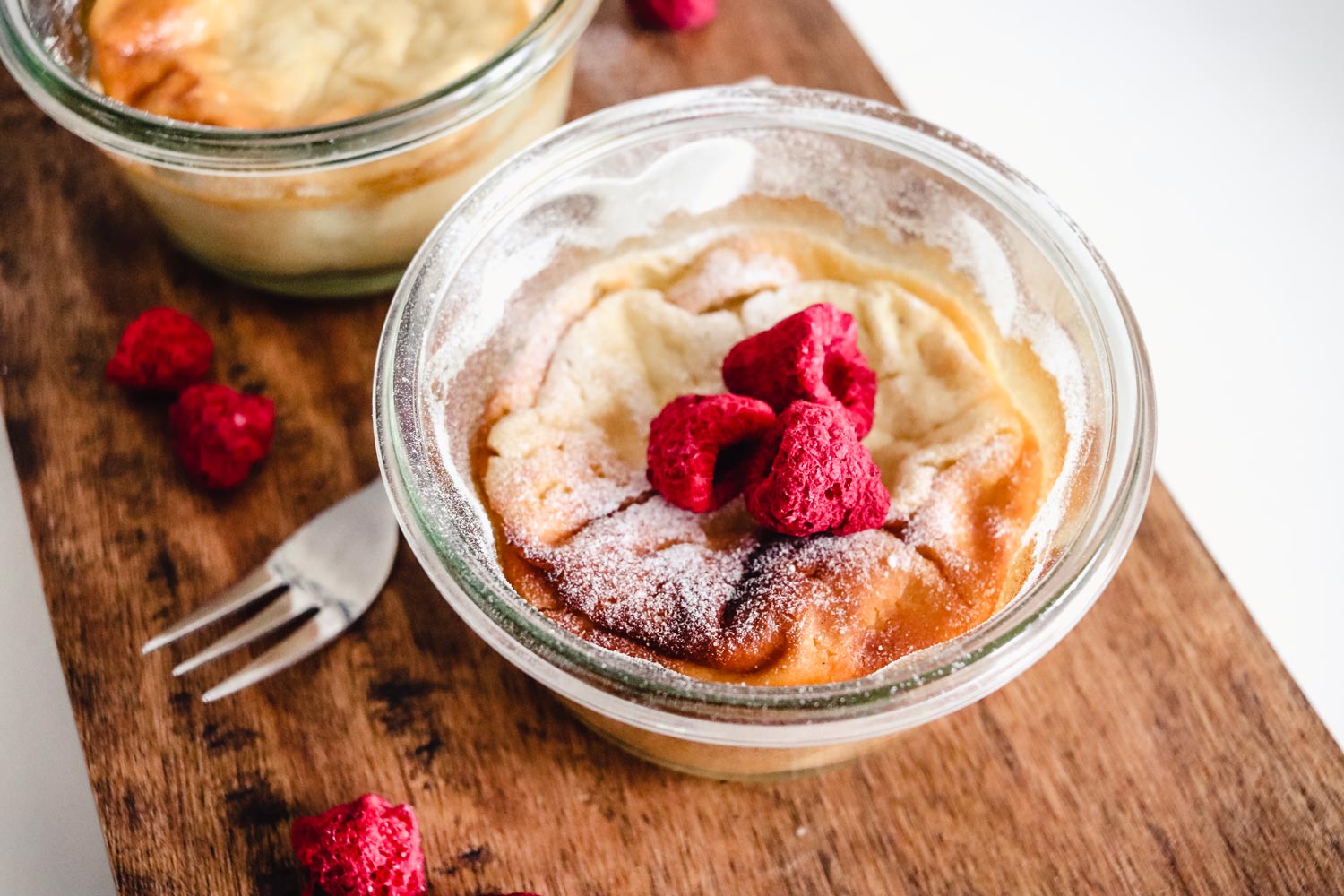 Käsekuchen / Quarkkuchen ohne Boden