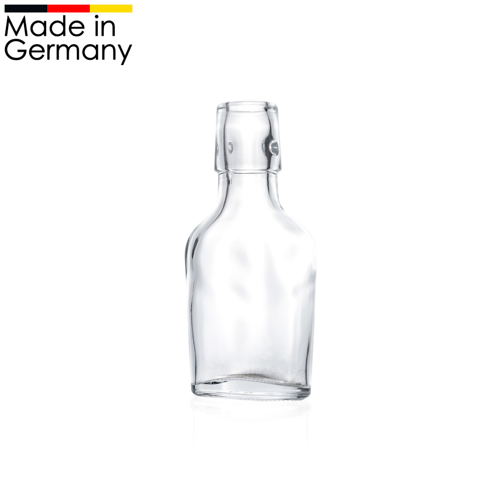 Taschenflasche 100 ml Bügelverschluss - Flaschenbauer