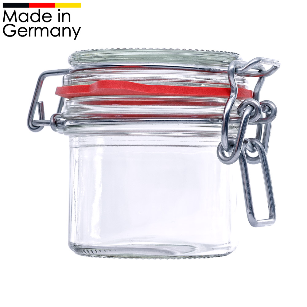 135ml Drahtbügelglas kaufen Leer inkl Dichtung und Bügelverschluss