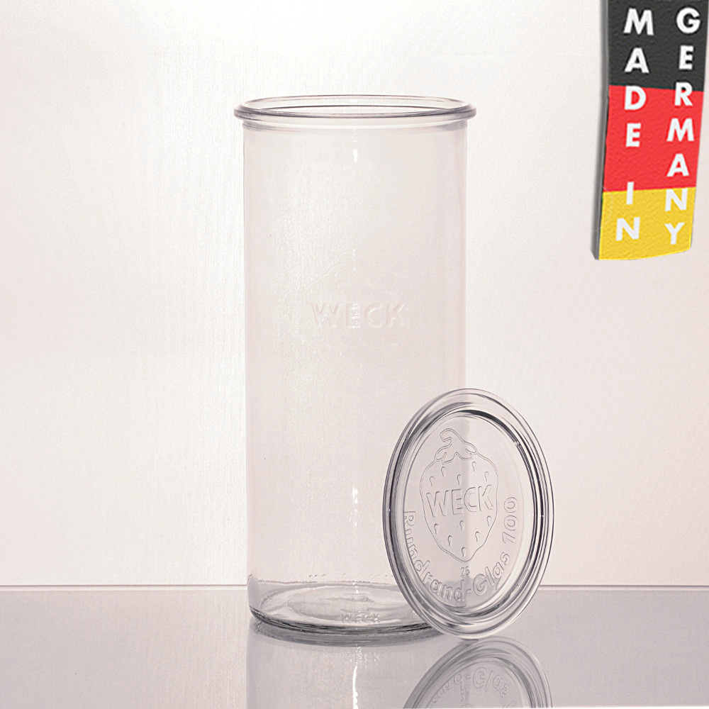 1550ml Sturzglas von der Firma WECk bei Flaschenbauer neu und mit Deckel bestellen