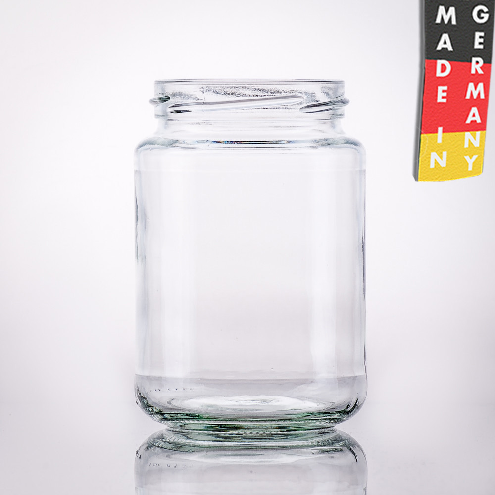 381ml Konservenglas mit Schulter - leeres Glas ohne Deckel