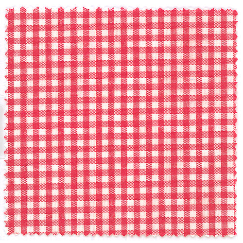Textildeckchen Karo 15x15 cm rot günstig kaufen - Zubehör - Flaschenbauer
