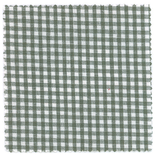 Textildeckchen 12x12cm in Karo-Muster - Farbe Grün Zum Dekorieren von Einmachgläsern.  Andere Größen und Farben finden Sie in der Rubrik Dekorationsartikel - Flaschenbauer