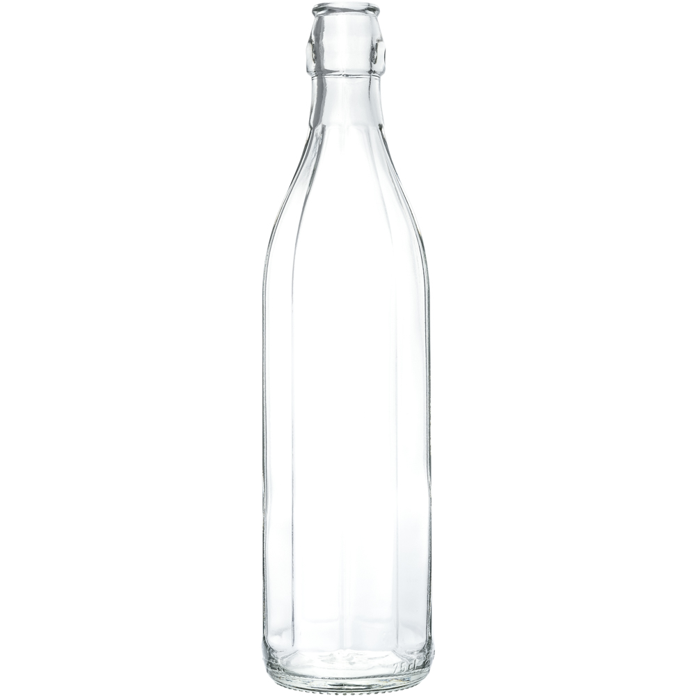 750ml Zehnkantflasche mit Bügelverschluss kaufen